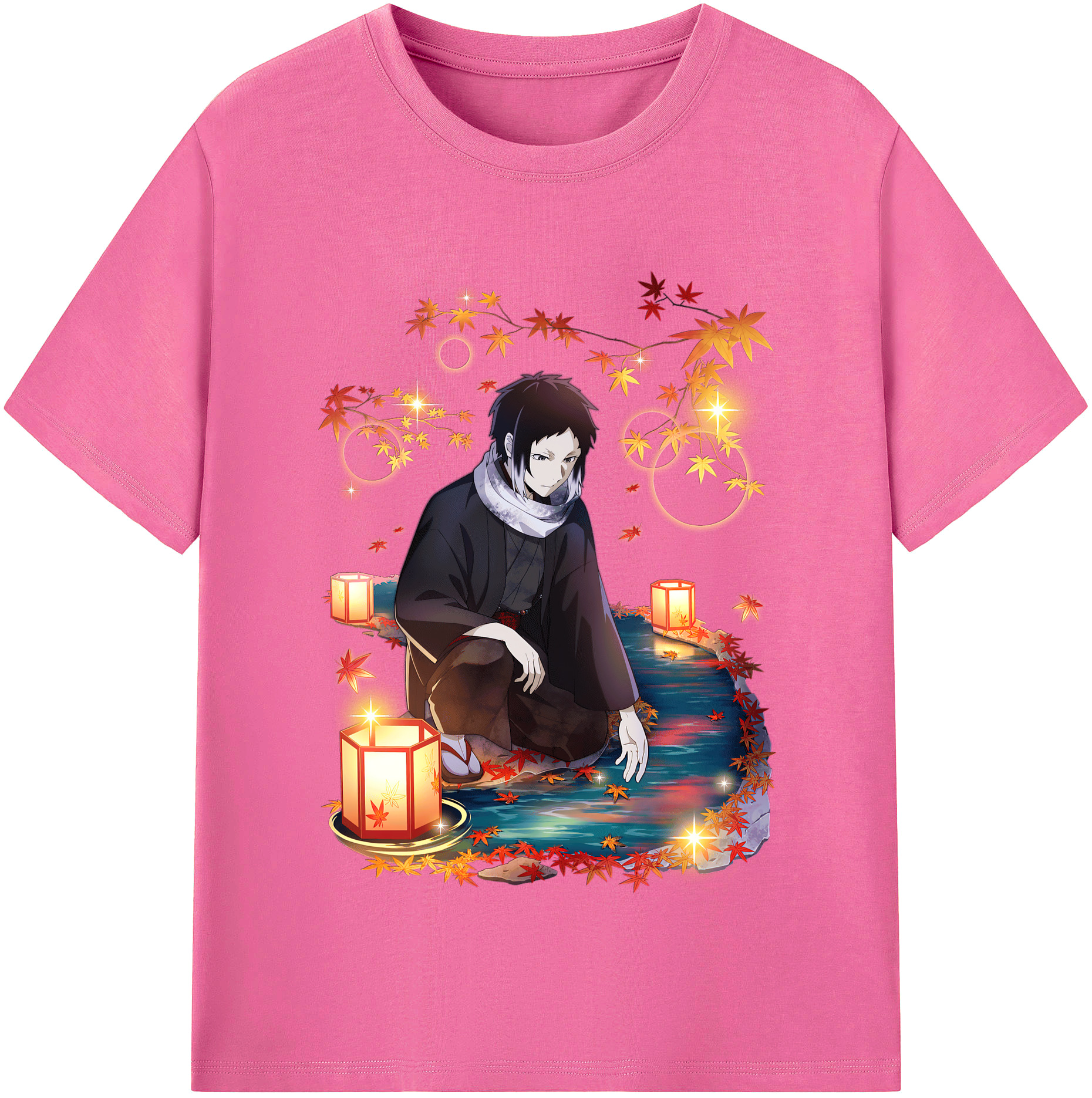 （画像用） 文豪ストレイドッグス Bungo Stray Dogs レディースカジュアルプリントTシャツ（綿100％）